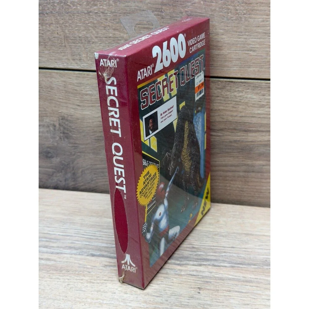 Secret Quest (Atari 2600, 1989) New Factory Sealed!
